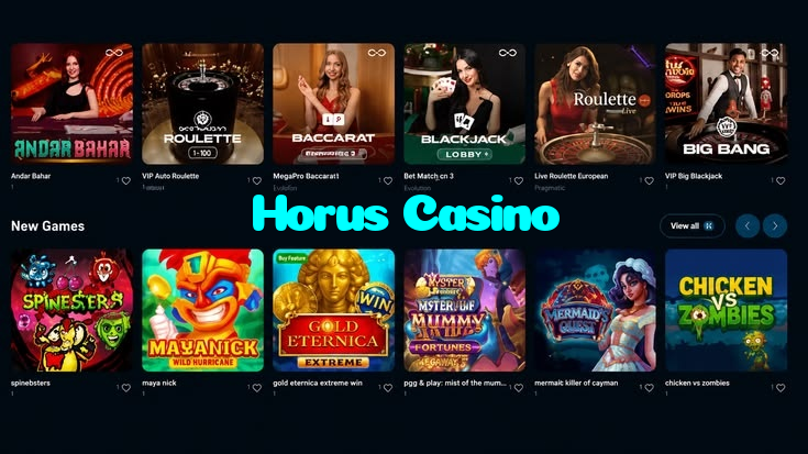 available types of Horus Casino bet including pre-match live express and system bets